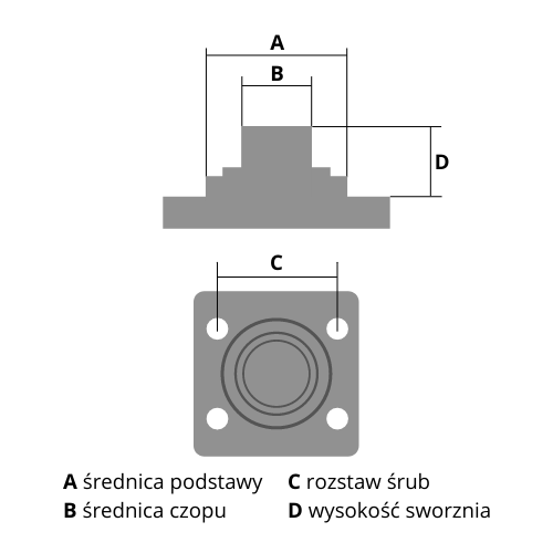 ВЕРХНИЙ ПОВОРОТНЫЙ ШТИФТ CARRARO CA130631